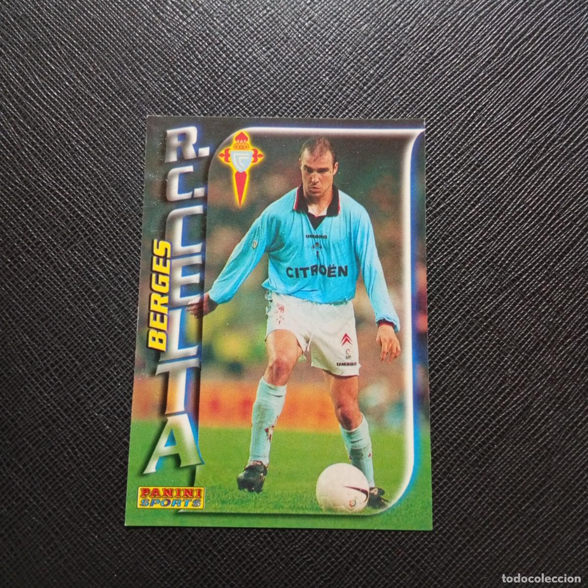 Cromos de f&uacute;tbol: 87 BERGES CELTA PANINI TRADING CARD 1998 1999 CROMO FUTBOL 98 99 - A23 PG433