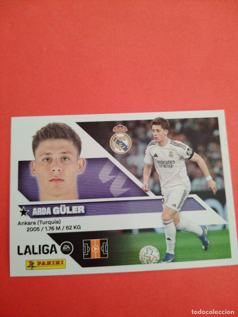 Cromos de f&uacute;tbol: ESTE 2026 2027 REAL MADRID N 15A