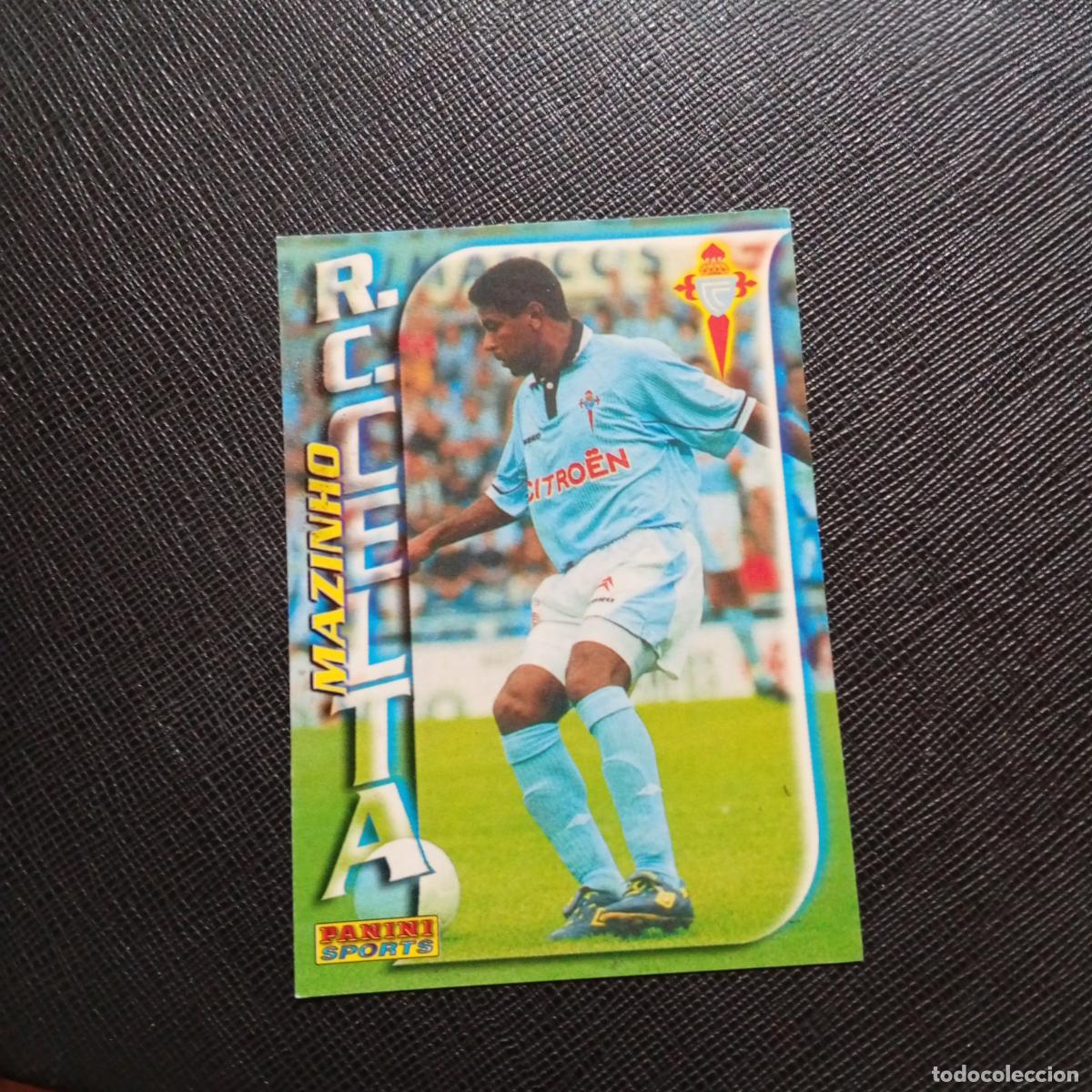 Cromos de f&uacute;tbol: 88 MAZINHO CELTA PANINI TRADING CARD 1998 1999 CROMO FUTBOL 98 99 - A23 PG451