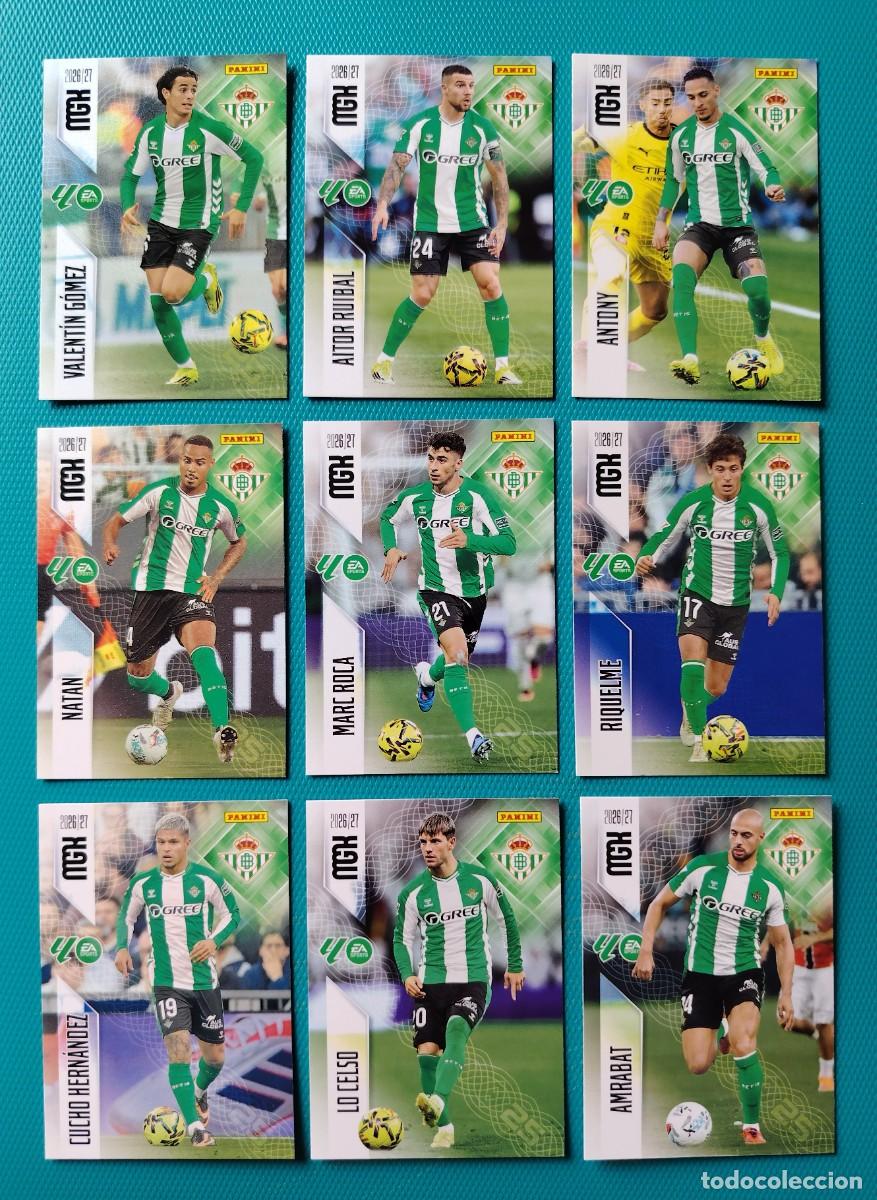 Cromos de f&uacute;tbol: MEGACRACKS 2026 / 27 - 9 REAL BETIS BALOMPIE - PANINI