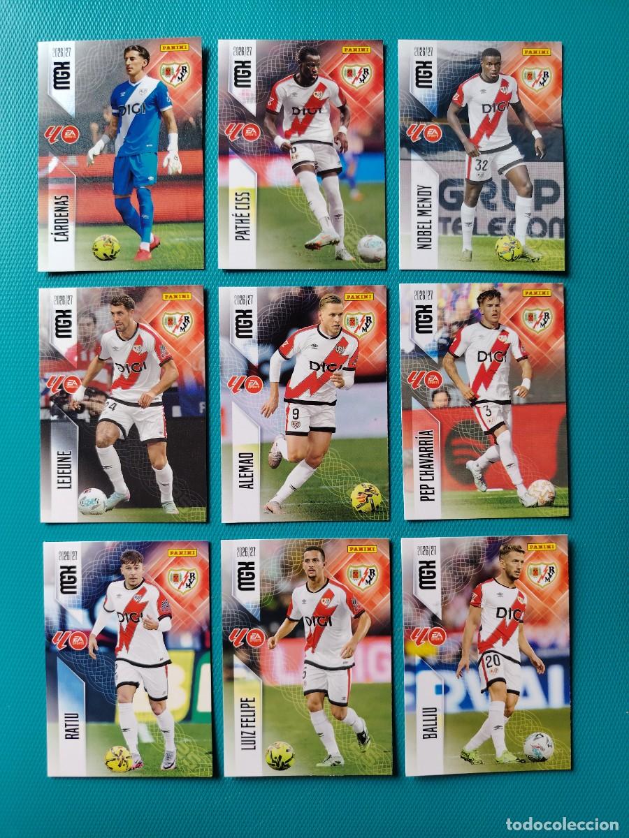 Fu&szlig;ball-Sticker: MEGACRACKS 2026 / 27 - 9 CROMOS RAYO VALLECANO - PANINI