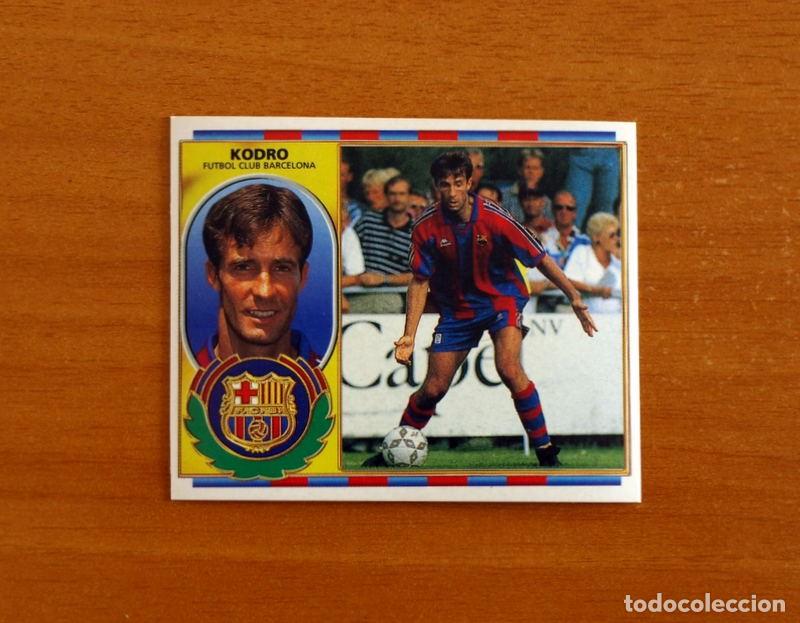 Cromos de f&uacute;tbol: Futbol Club Barcelona - Kodro - BAJA - Ediciones Este Liga 1996-1997, 96-97 - Nunca pegado