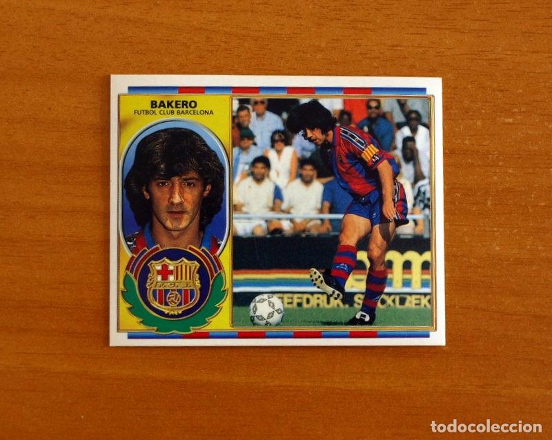 Cromos de f&uacute;tbol: F&uacute;tbol Club Barcelona - Bakero - Ediciones Este Liga 1996-1997, 96-97 - Nunca Pegado