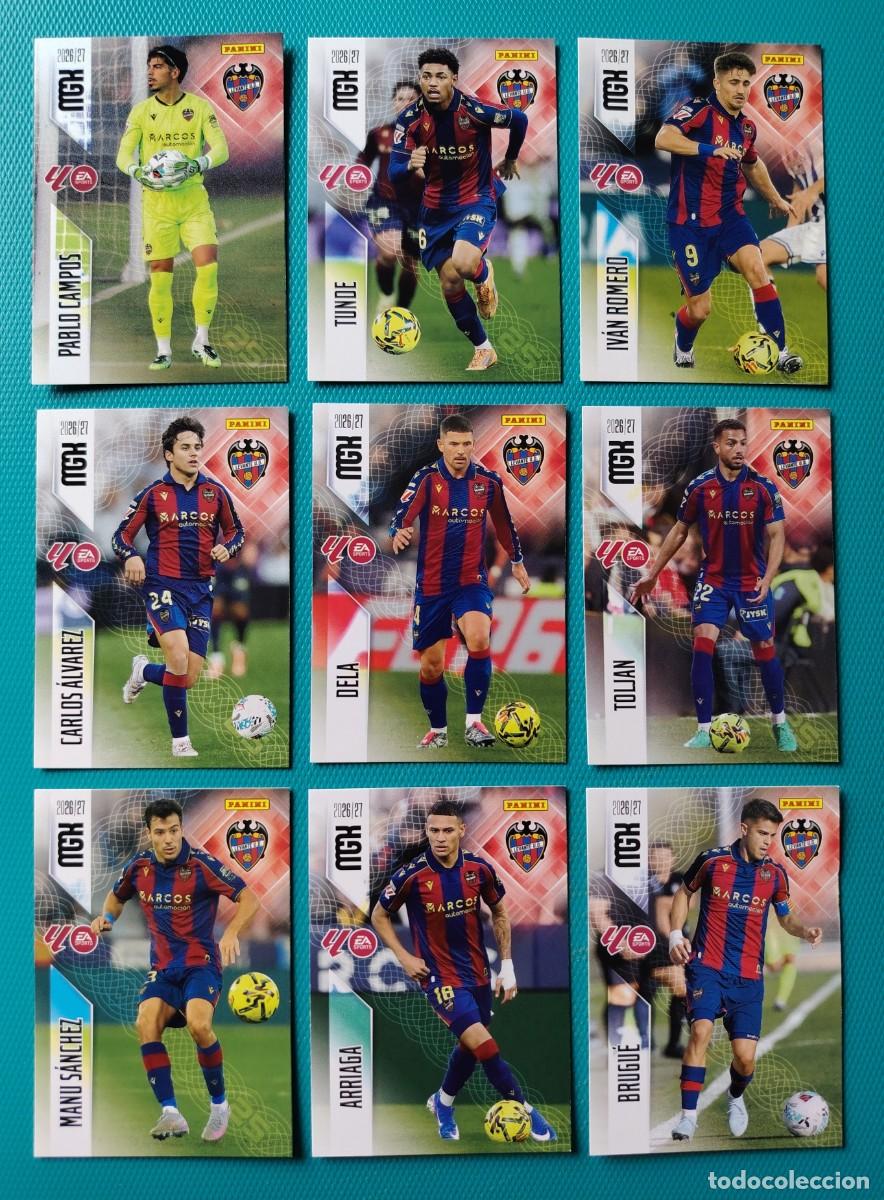 Cromos de f&uacute;tbol: MEGACRACKS 2026 / 27 - 9 CROMOS LEVANTE U.D. - PANINI