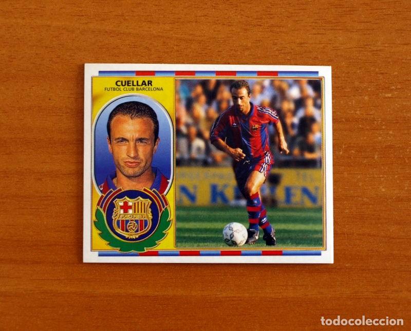 Cromos de f&uacute;tbol: F&uacute;tbol Club Barcelona - Cuellar - Ediciones Este Liga 1996-1997, 96-97 - Nunca pegado