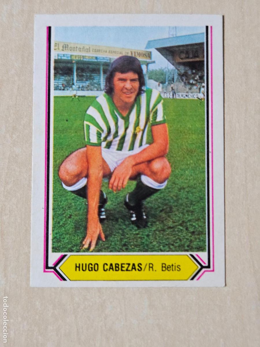 Cromos de f&uacute;tbol: CROMO FUTBOL - CABEZAS - LIGA ESTE 80- 81 - NUEVO SIN PEGAR - REAL BETIS