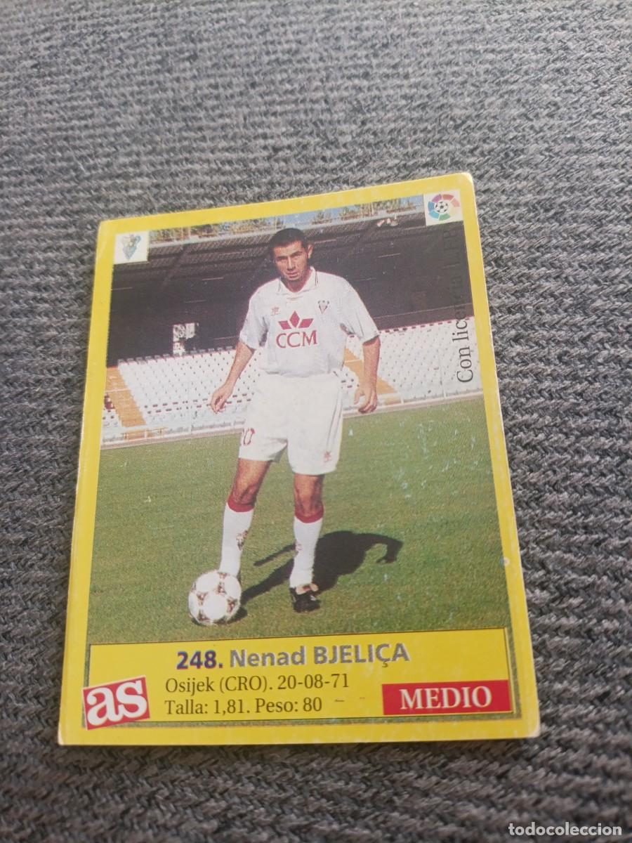 Cromos de f&uacute;tbol: Liga 95-96 As Bjelica Albacete