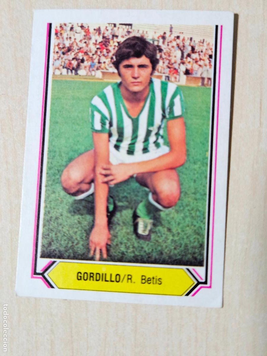 Cartes &agrave; collectionner de Football: CROMO FUTBOL - GORDILLO - LIGA ESTE 80- 81 - NUEVO SIN PEGAR - REAL BETIS