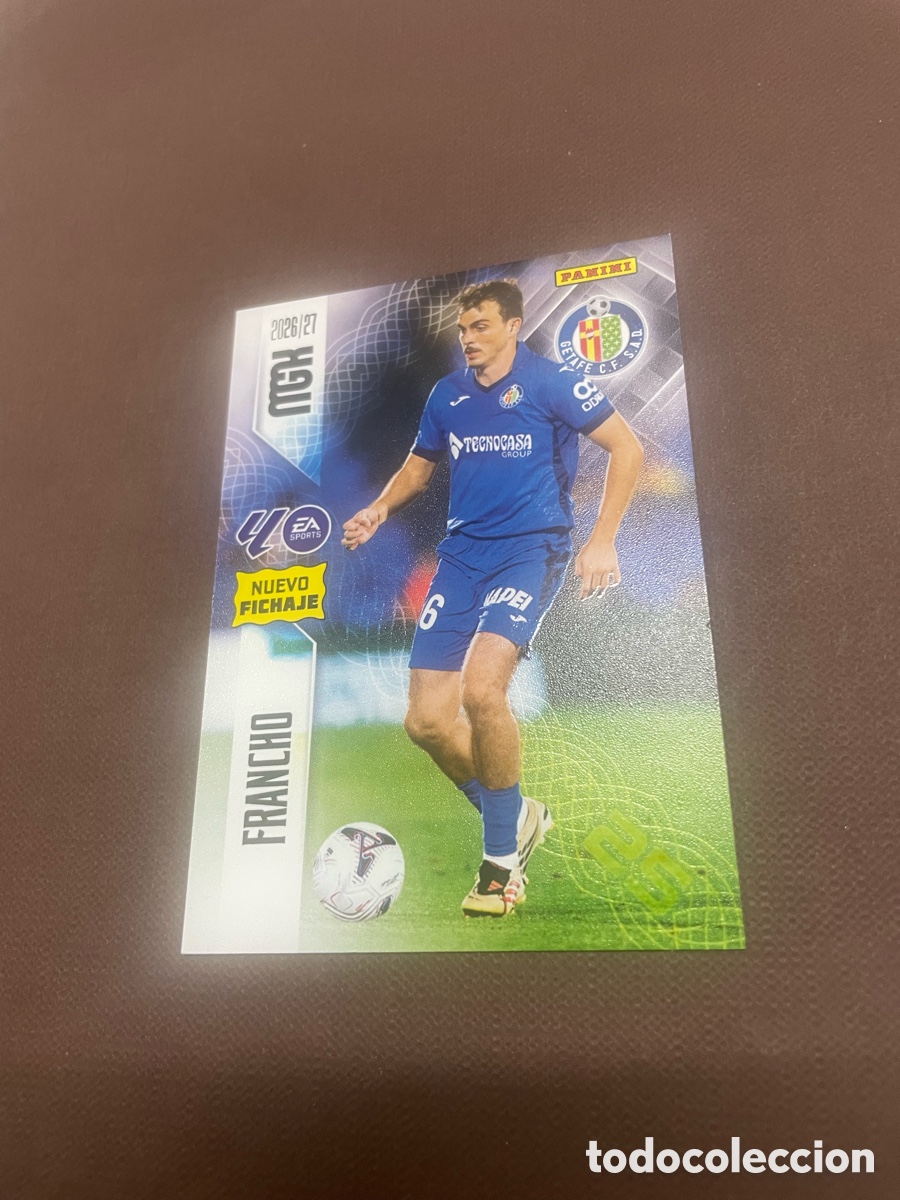 Cromos de f&uacute;tbol: Megacracks 2026/27 Nuevo Fichaje 479 Francho