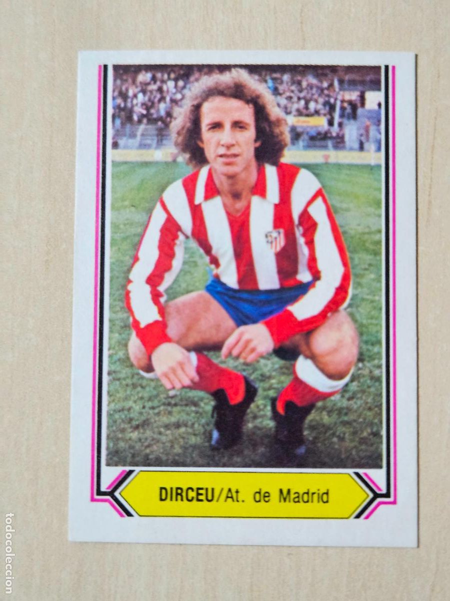 Cromos de f&uacute;tbol: CROMO FUTBOL - DIRCEU - LIGA ESTE 80- 81 - NUEVO SIN PEGAR - ATLETICO DE MADRID