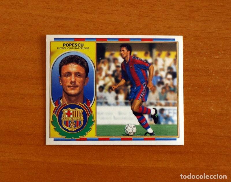 Cromos de f&uacute;tbol: F&uacute;tbol Club Barcelona - Popescu - Ediciones Este Liga 1996-1997, 96-97 - Nunca Pegado