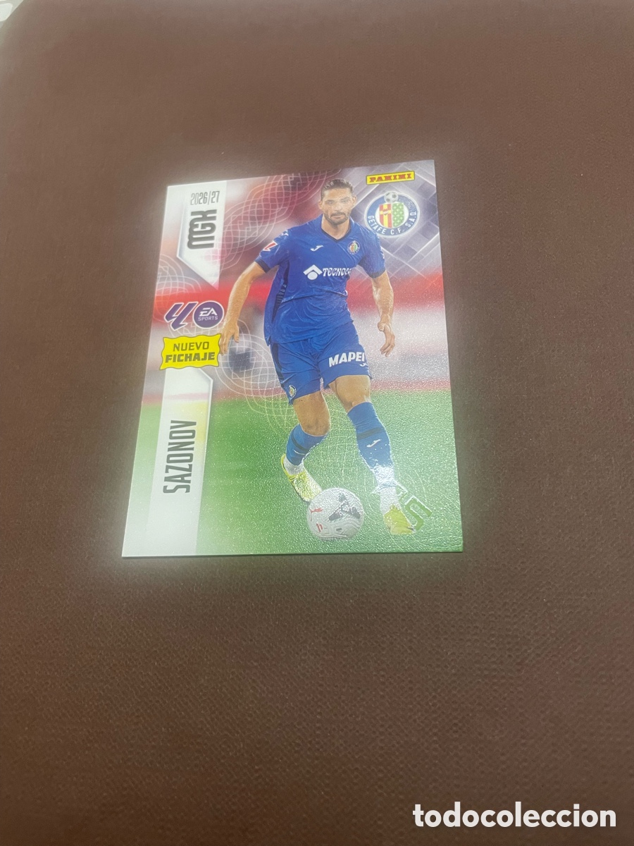 Cromos de f&uacute;tbol: Megacracks 2026/27 Nuevo Fichaje 457 Sazonov