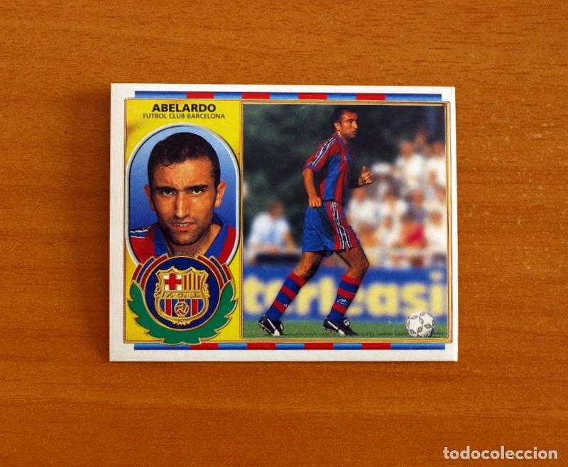 Cromos de f&uacute;tbol: F&uacute;tbol Club Barcelona - Abelardo - Ediciones Este Liga 1996-1997, 96-97 - Nunca Pegado