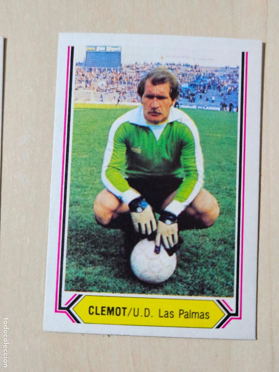 Cromos de f&uacute;tbol: CROMO FUTBOL - CLEMOT - LIGA ESTE 80- 81 - NUEVO SIN PEGAR - LAS PALMAS