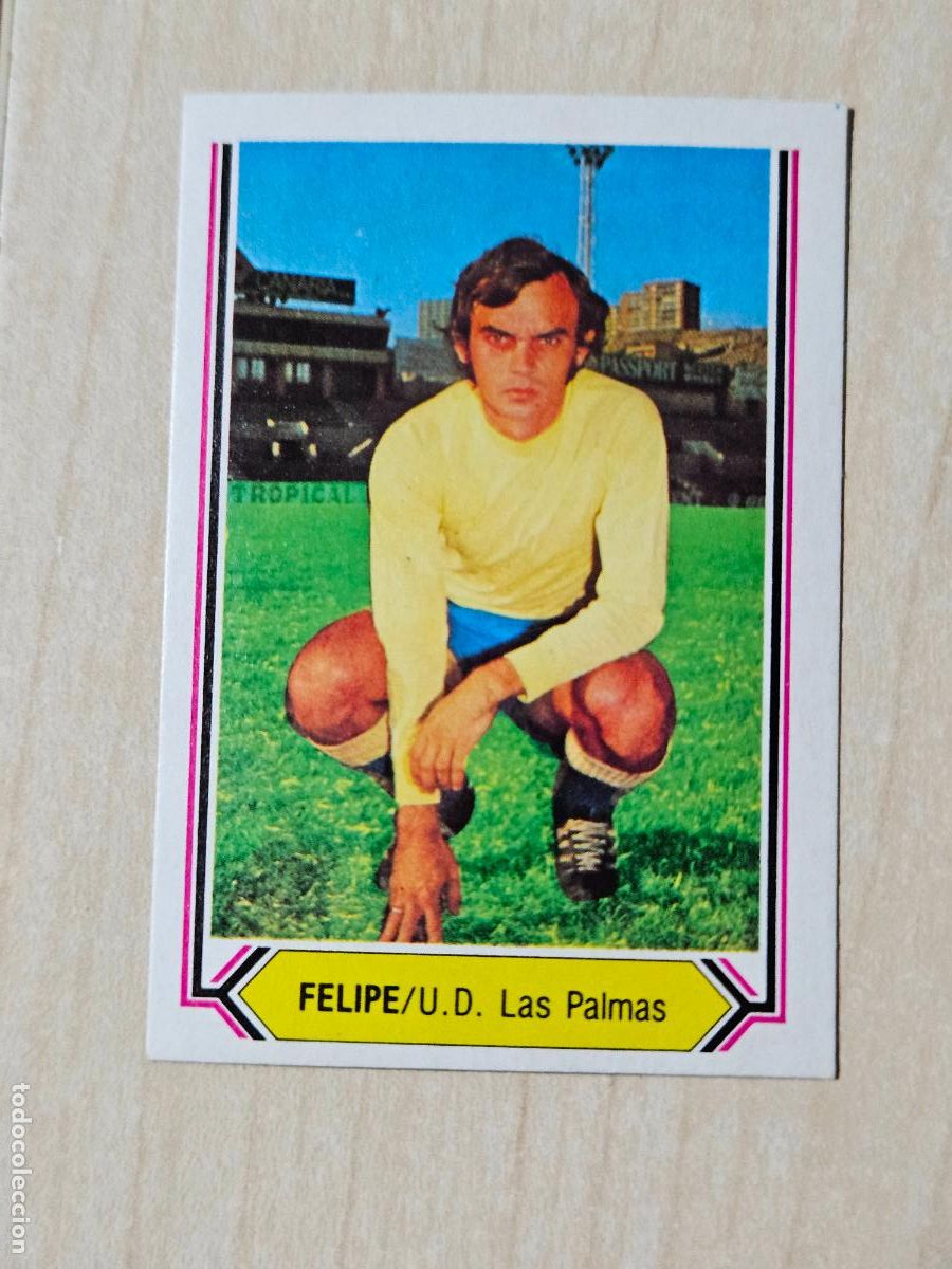 Cromos de f&uacute;tbol: CROMO FUTBOL - FELIPE - LIGA ESTE 80- 81 - NUEVO SIN PEGAR - LAS PALMAS
