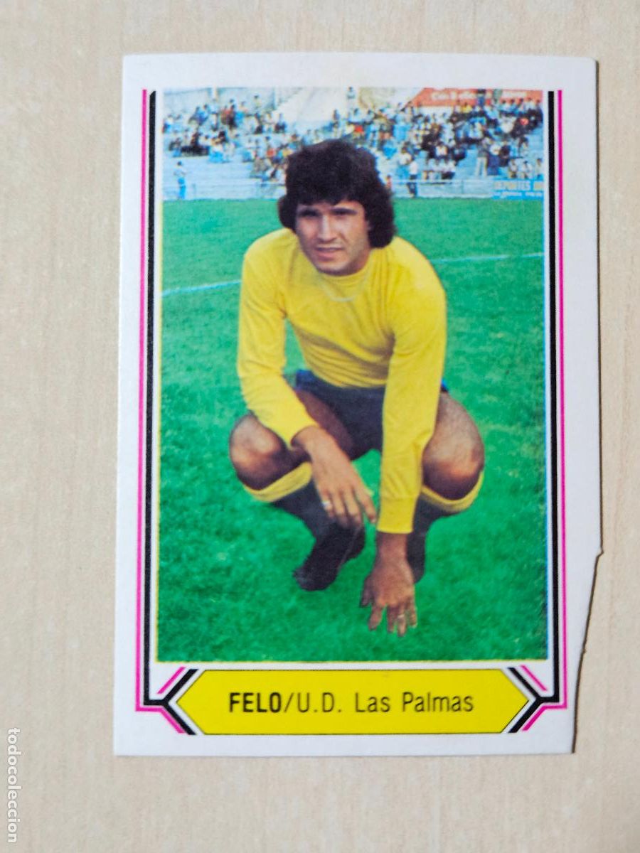 Cromos de f&uacute;tbol: CROMO FUTBOL - FELO - LIGA ESTE 80- 81 - NUEVO SIN PEGAR - LAS PALMAS