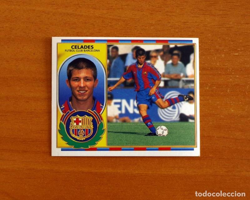 Cromos de f&uacute;tbol: F&uacute;tbol Club Barcelona - Celades - Ediciones Este Liga 1996-1997, 96-97 - Nunca pegado