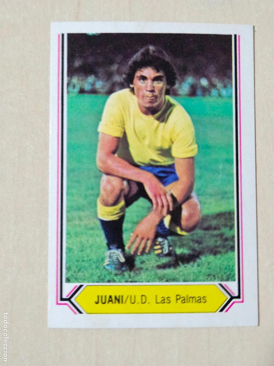 Cromos de f&uacute;tbol: CROMO FUTBOL - JUANI - LIGA ESTE 80- 81 - NUEVO SIN PEGAR - LAS PALMAS