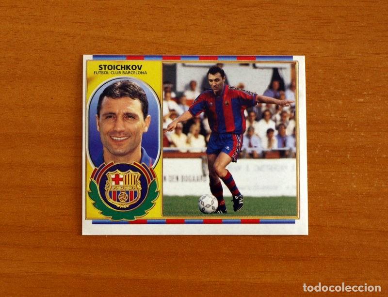 Cromos de f&uacute;tbol: Barcelona - Stoichkov - Fichaje n&ordm; 14 -Versi&oacute;n - Ediciones Este Liga 1996-1997, 96-97 - Nunca Pegado