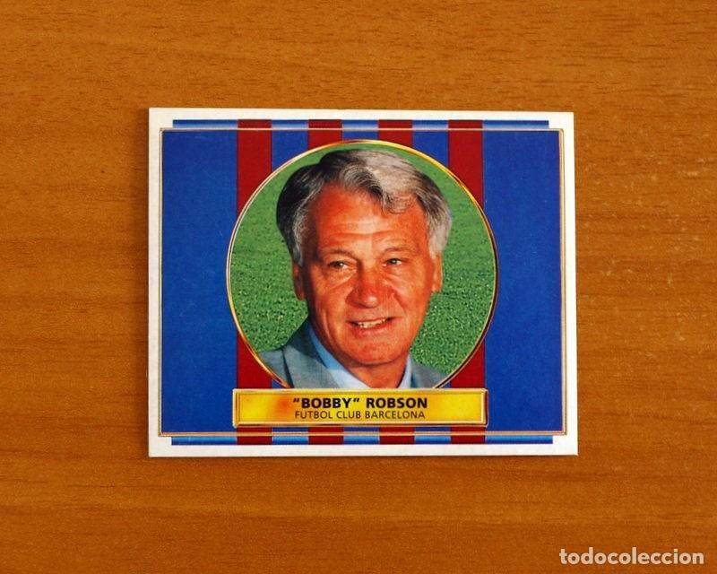 Cromos de f&uacute;tbol: Barcelona - Bobby Robson, Entrenador - Ediciones Este Liga 1996-1997, 96-97 - Nunca Pegado