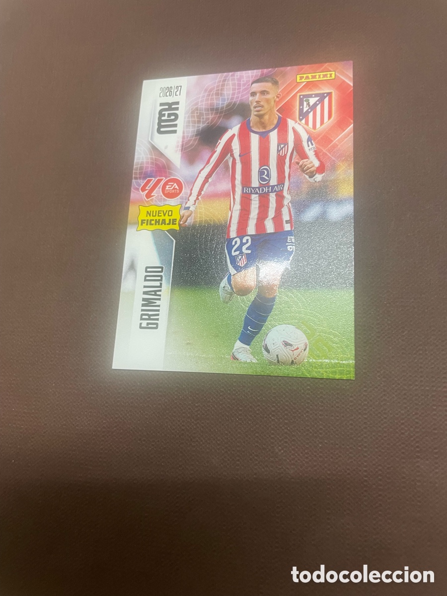 Cromos de f&uacute;tbol: Megacracks 2026/27 Nuevo Fichaje 459 Grimaldo