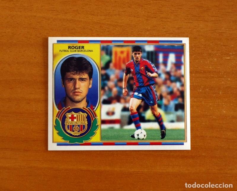 Cromos de f&uacute;tbol: F&uacute;tbol Club Barcelona - Roger - Ediciones Este Liga 1996-1997, 96-97 - Nunca pegado