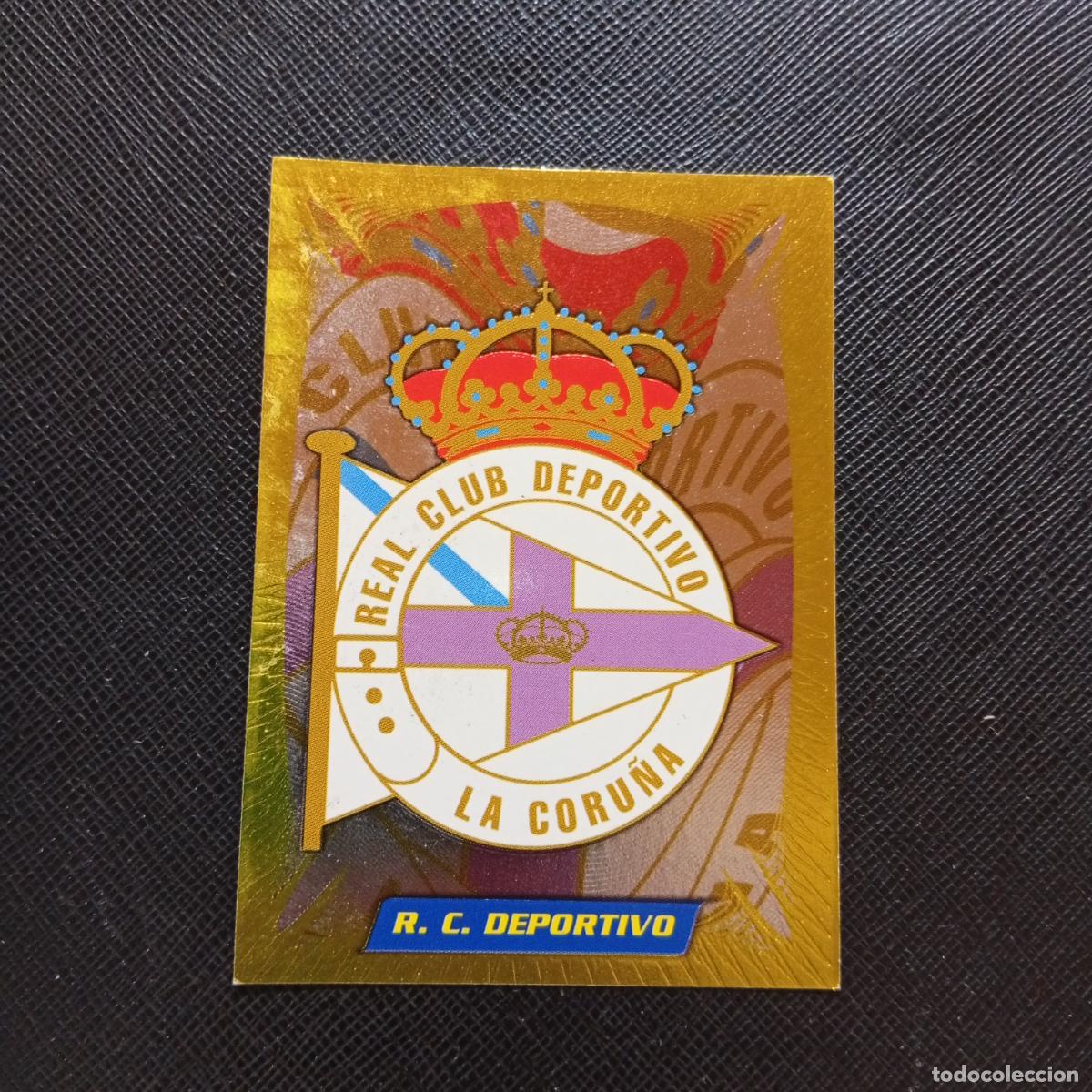 Cromos de f&uacute;tbol: 97 ESCUDO DEPORTIVO PANINI TRADING CARD 1998 1999 CROMO FUTBOL 98 99 - A23 PG478