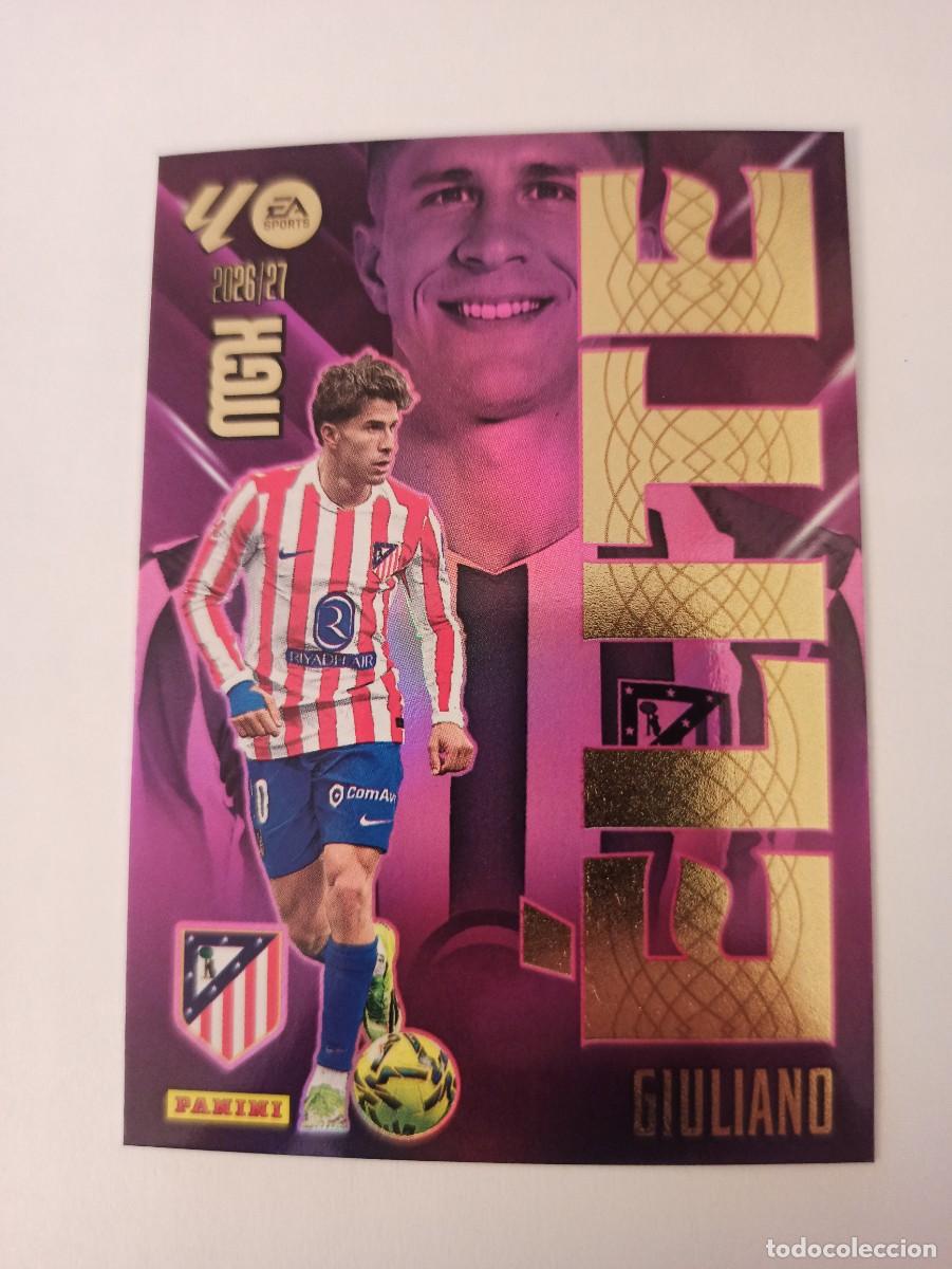 Figurine di Calcio: Giuliano 7 - At. Madrid - ELITE - MEGACRACKS 2026 2027 - 26 27 - MGK - PANINI