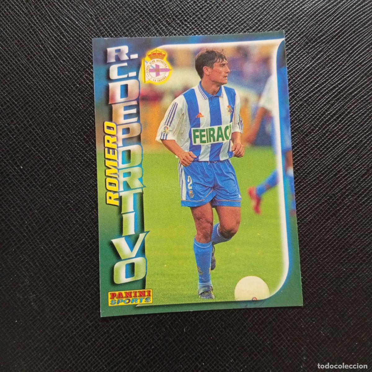 Figurine di Calcio: 103 ROMERO DEPORTIVO PANINI TRADING CARD 1998 1999 CROMO FUTBOL 98 99 - A23 PG496