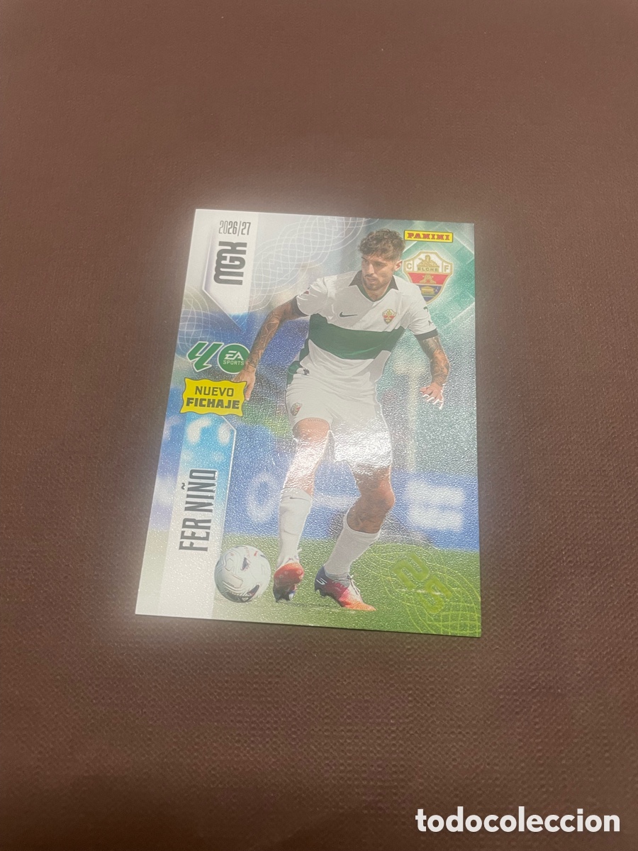 Figurine di Calcio: Megacracks 2026/27 nuevos Fichajes 465 Fer Ni&ntilde;o