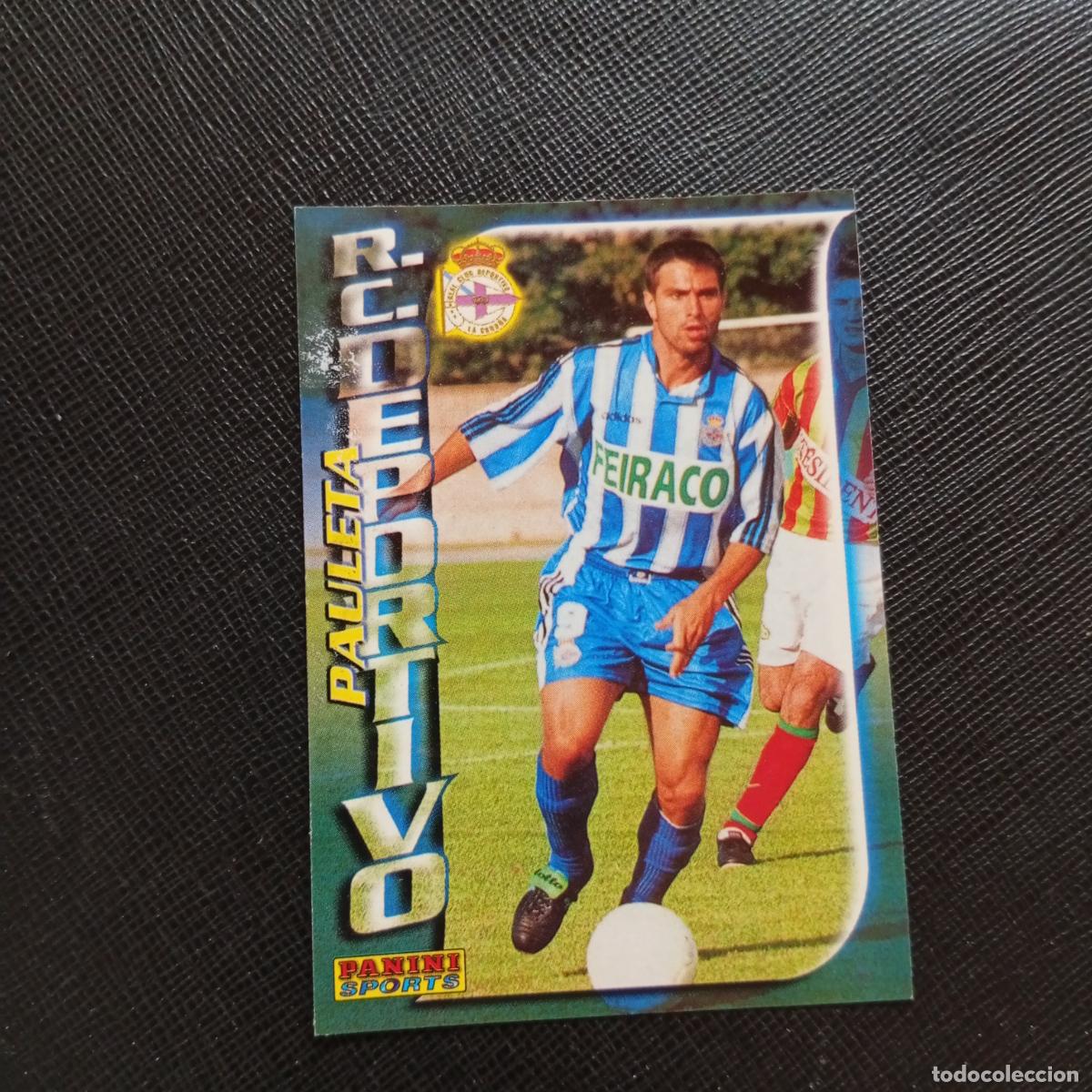 Cromos de Futebol: 111 PAULETA DEPORTIVO PANINI TRADING CARD 1998 1999 CROMO FUTBOL 98 99 - A23 PG496