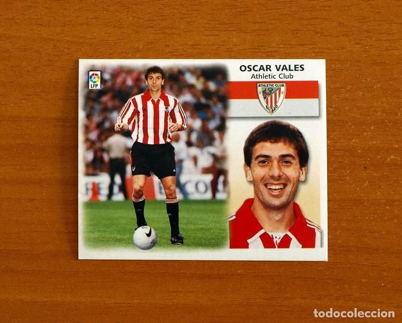 Cromos de f&uacute;tbol: Athletic de Bilbao - &Oacute;scar Vales - COLOCA - Ediciones Este Liga 1999-2000, 99-00 - Nunca Pegado
