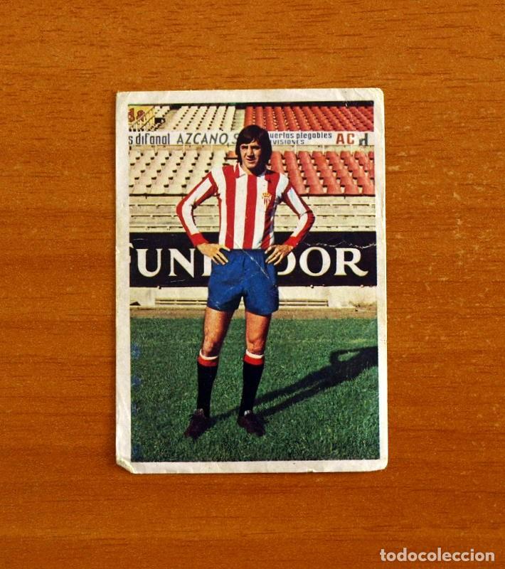 Football Stickers: Sporting de Gij&oacute;n - Landucci - Editorial Fher 1975-1976, 75-76 - Nunca pegado