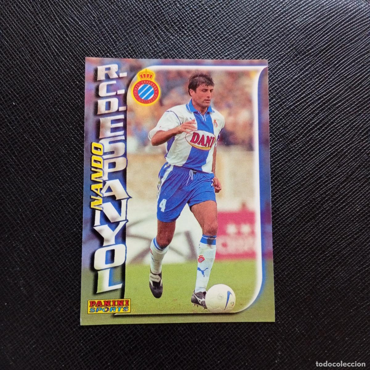 Football Stickers: 116 NANDO ESPA&Ntilde;OL PANINI TRADING CARD 1998 1999 CROMO FUTBOL 98 99 - A23 PG514