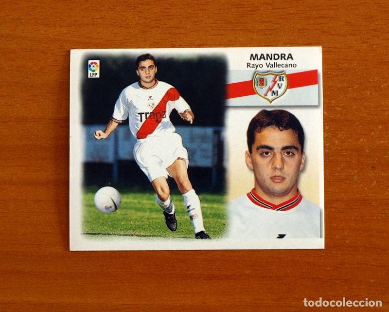 Football Stickers: Rayo Vallecano - Mandra - Fichaje n&ordm; 9 bis - Ediciones Este Liga 1999-2000, 99-00 - Nunca pegado