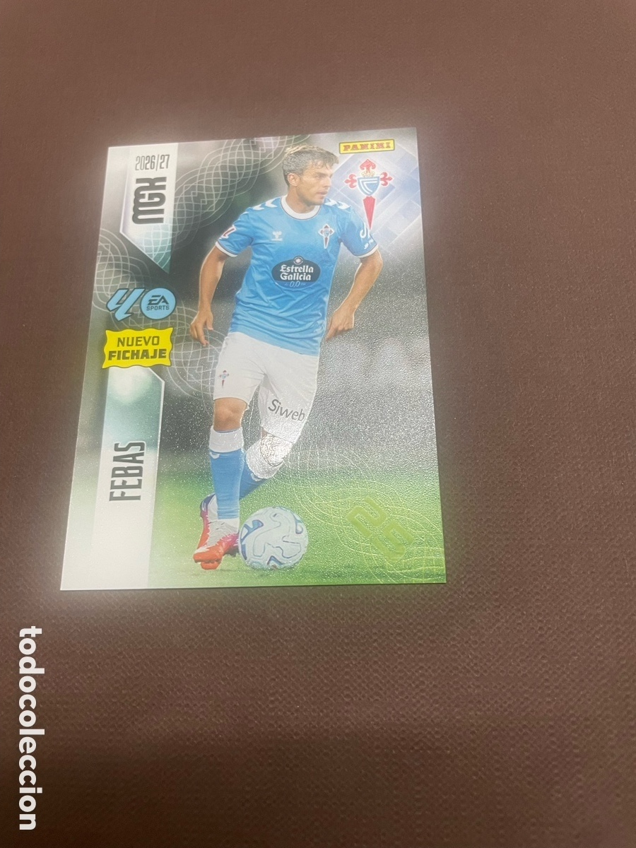 Football Stickers: Megacracks 2026/27 Nuevos Fichajes 483 Febas