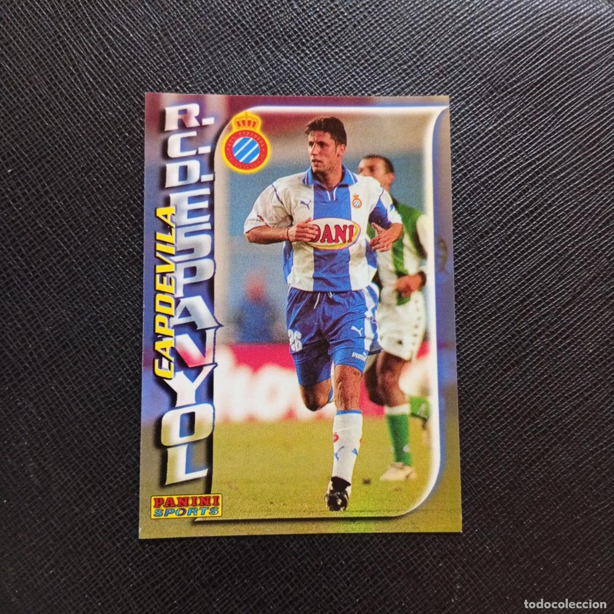 Cromos de f&uacute;tbol: 118 CAPDEVILA ESPA&Ntilde;OL PANINI TRADING CARD 1998 1999 CROMO FUTBOL 98 99 - A23 PG523