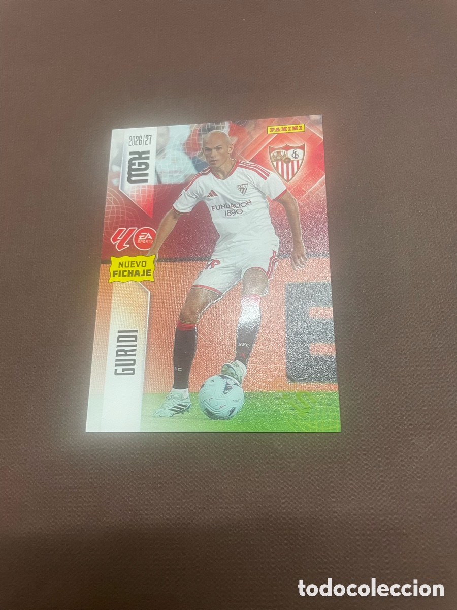 Cromos de f&uacute;tbol: Megacracks 2026/27 Nuevos Fichajes 461 Guridi