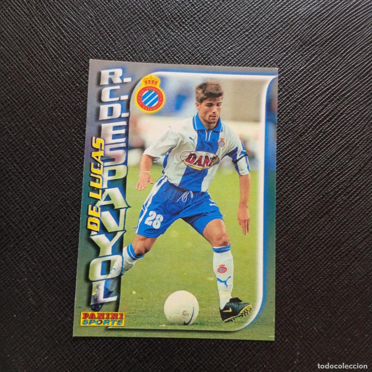 Cromos de f&uacute;tbol: 123 DE LUCAS ESPA&Ntilde;OL PANINI TRADING CARD 1998 1999 CROMO FUTBOL 98 99 - A23 PG532