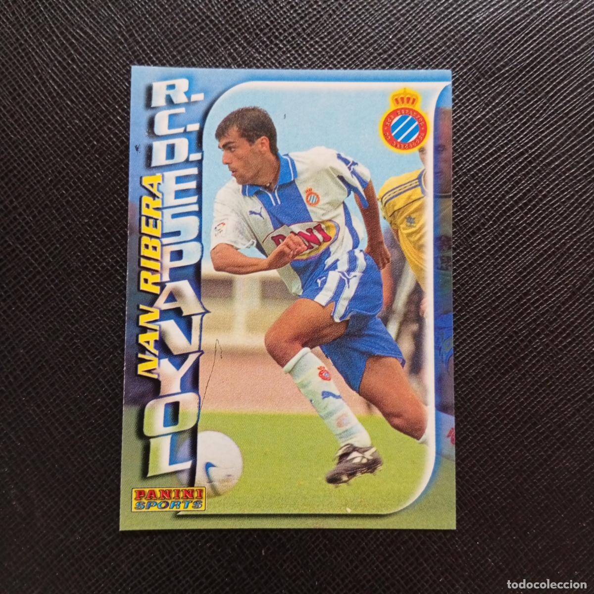 Cromos de f&uacute;tbol: 124 NAN RIBERA ESPA&Ntilde;OL PANINI TRADING CARD 1998 1999 CROMO FUTBOL 98 99 - A161 PG1
