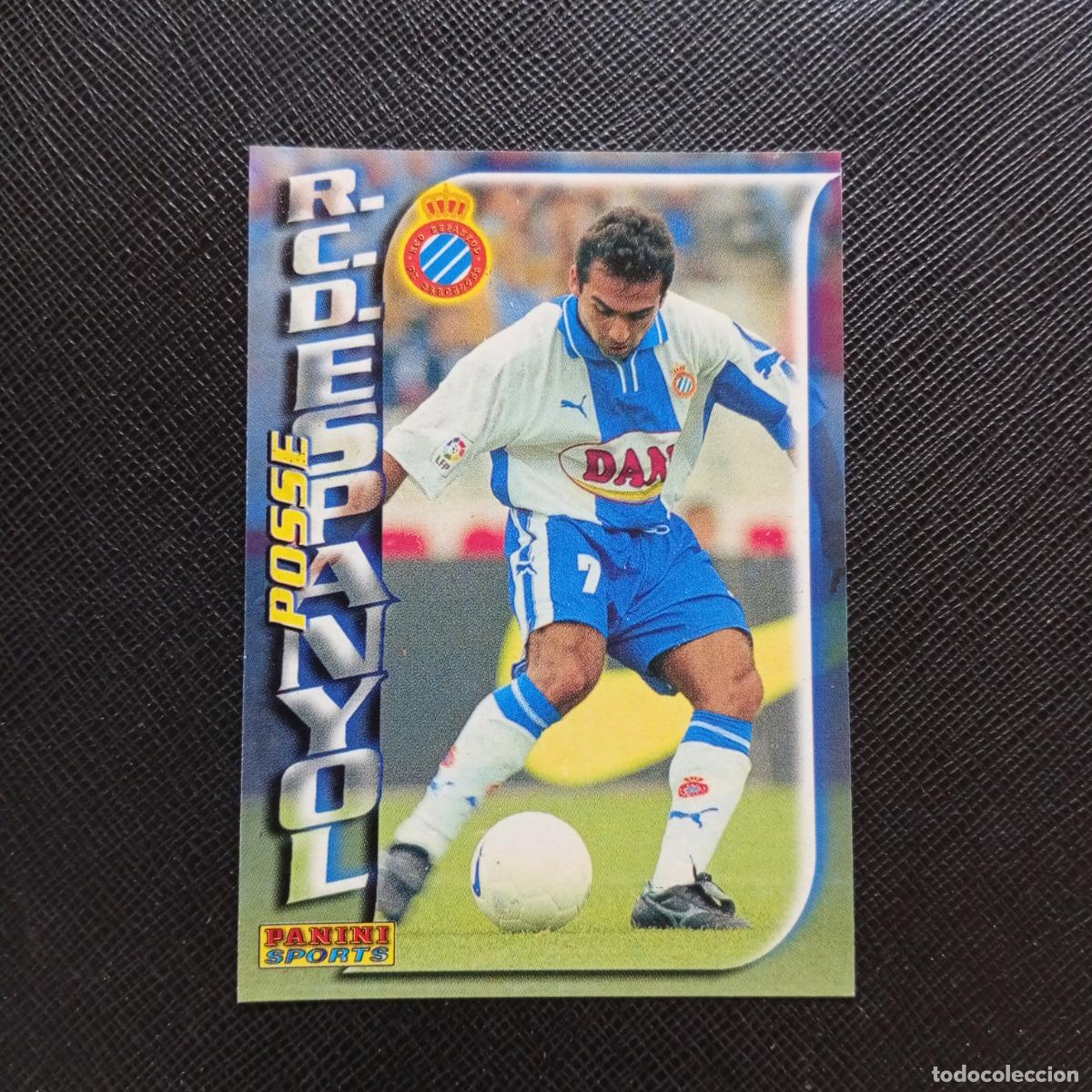 Cromos de f&uacute;tbol: 125 POSSE ESPA&Ntilde;OL PANINI TRADING CARD 1998 1999 CROMO FUTBOL 98 99 - A161 PG37