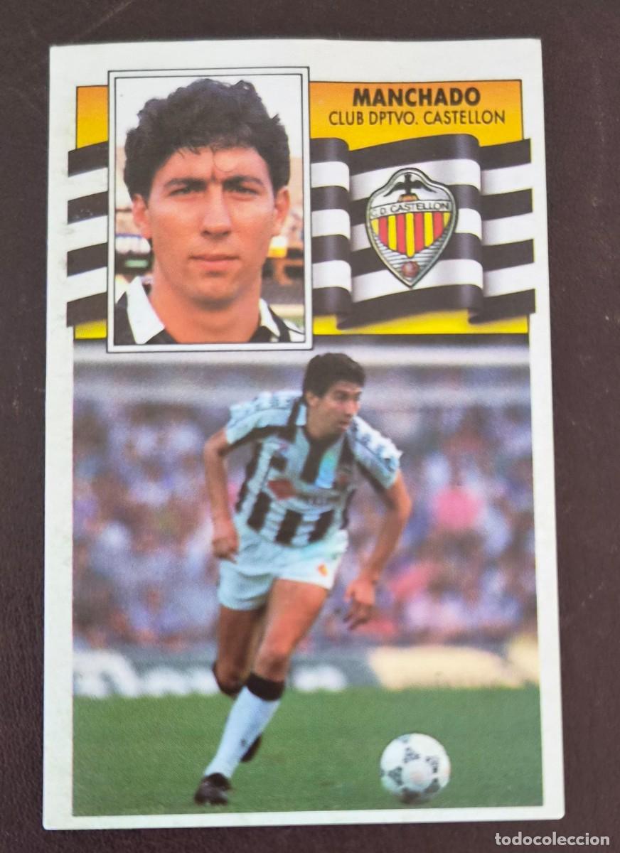 Cromos de f&uacute;tbol: MANCHADO 1990 1991 ESTE CASTELLON