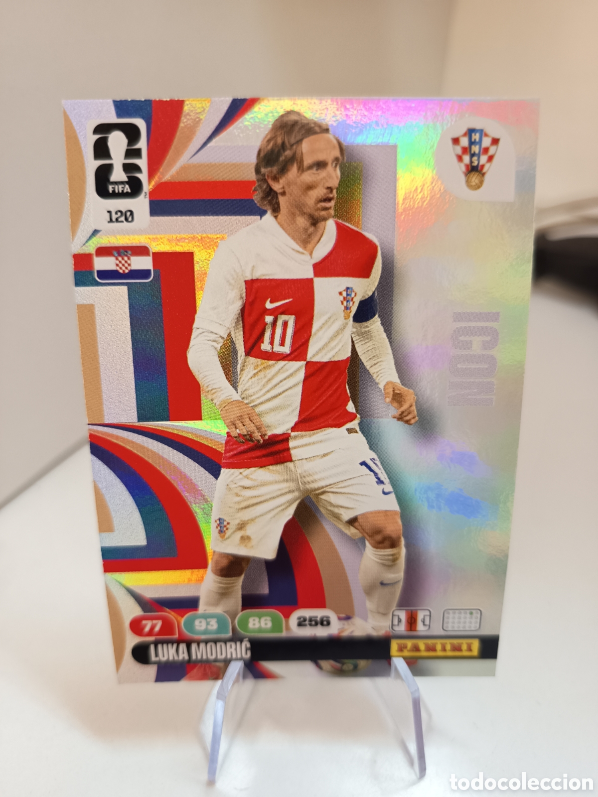 Cromos de f&uacute;tbol: 120 LUKA MODRIC WORLD CUP 2026 ADRENALYN MUNDIAL