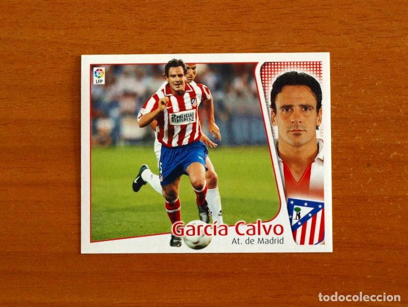 Cromos de f&uacute;tbol: Atl&eacute;tico Madrid - Garc&iacute;a Calvo - Ediciones Este Liga 2004-2005, 04-05 - Nunca Pegado