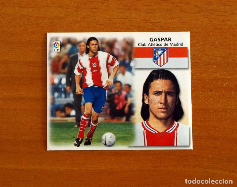Cromos de f&uacute;tbol: Atletico de Madrid - Gaspar - COLOCA - Ediciones Este Liga 1999-2000, 99-00 - Nunca Pegado