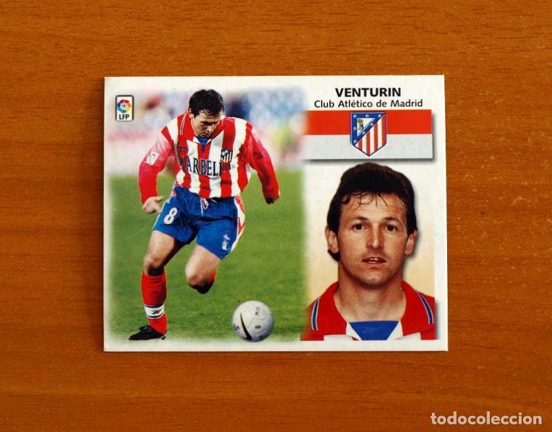 Cromos de f&uacute;tbol: Atl&eacute;tico de Madrid - Venturin - COLOCA - Ediciones Este Liga 1999-2000, 99-00 - Nunca Pegado