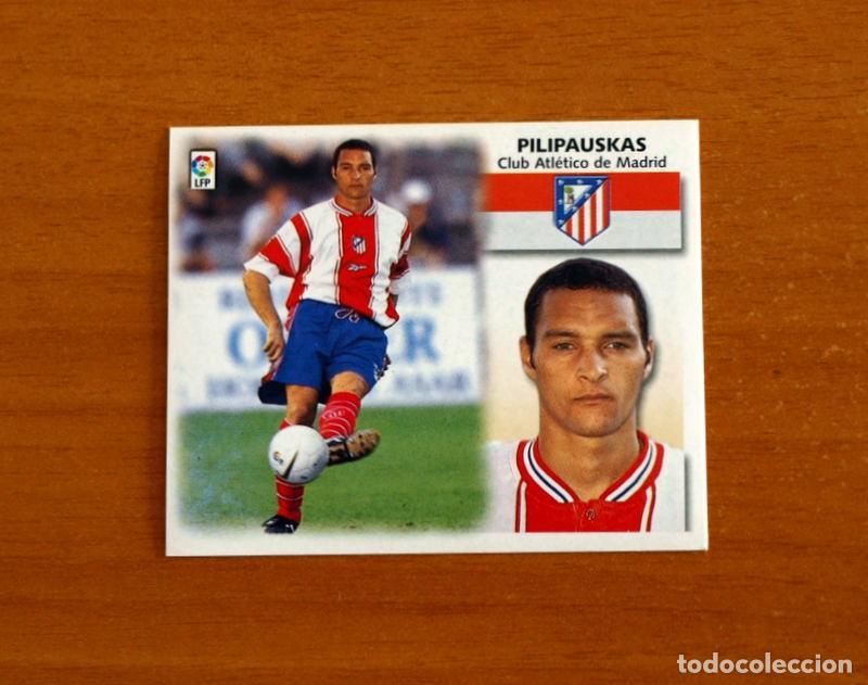 Cromos de f&uacute;tbol: Atletico de Madrid - Pilipauskas - COLOCA - Ediciones Este Liga 1999-2000, 99-00 - Nunca Pegado