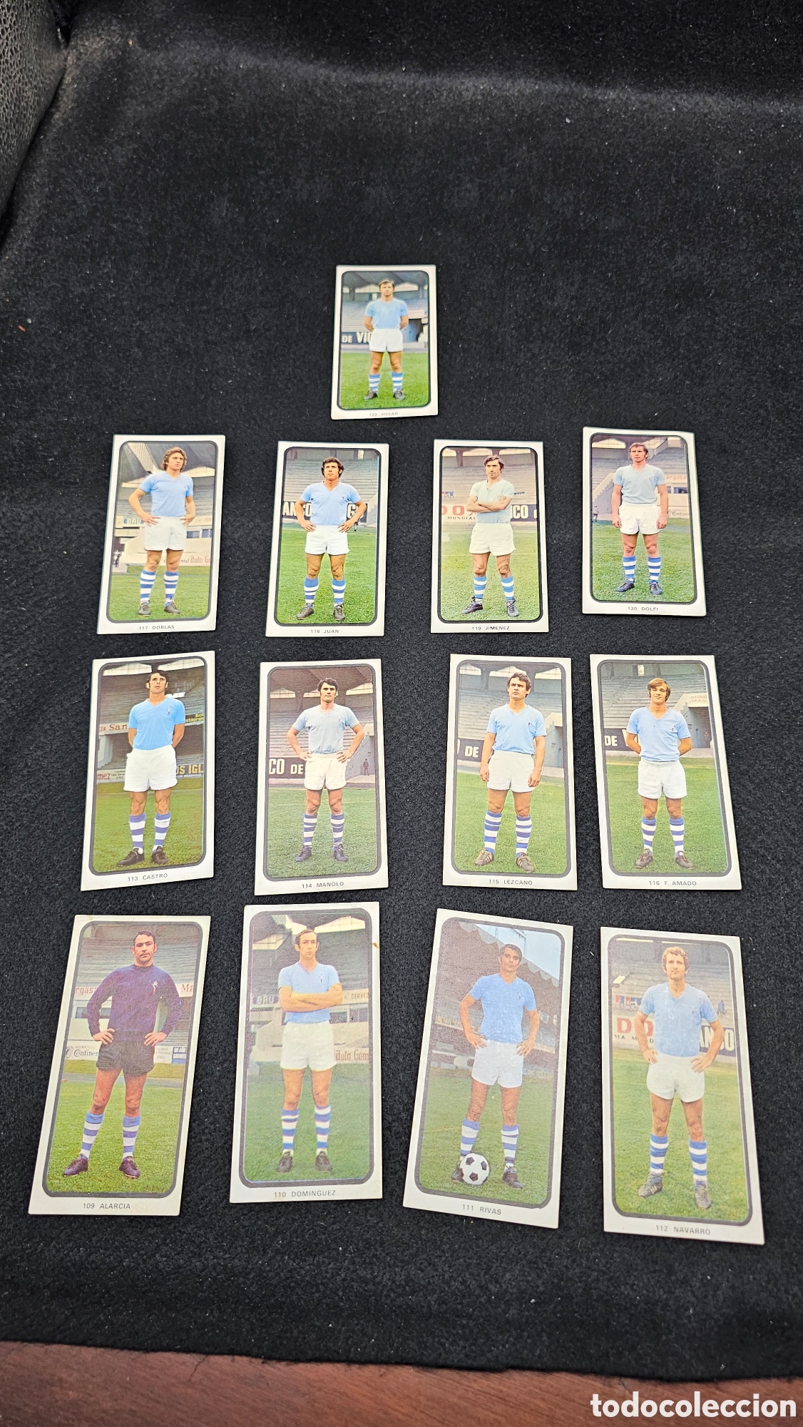 Figurine di Calcio: Antiguos cromos de f&uacute;tbol CELTA 1973 / 74