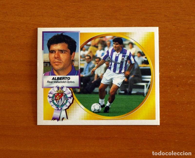 Cromos de f&uacute;tbol: Real Valladolid - Alberto - Ediciones Este Liga 1994-1995, 94-95 - Nunca pegado