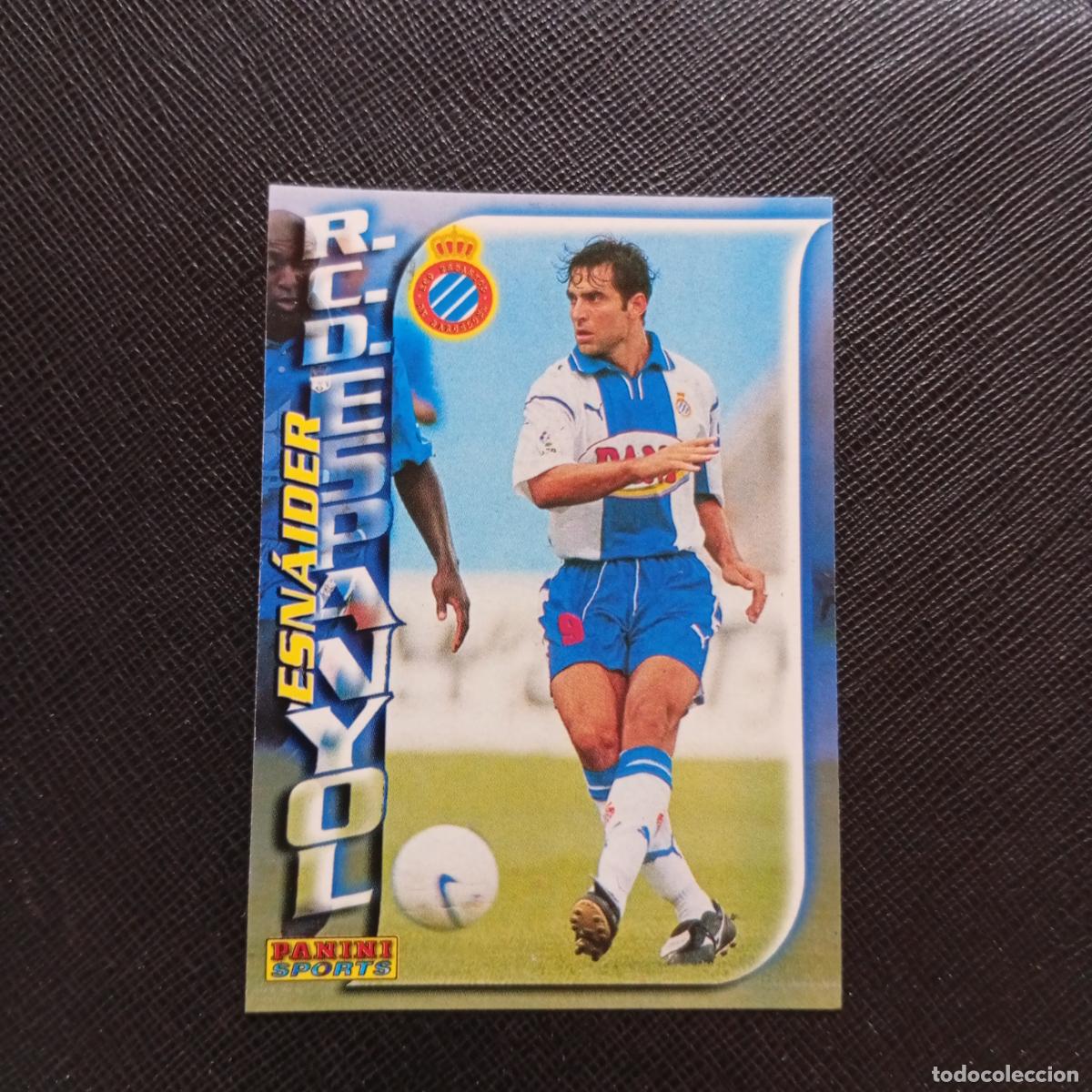 Football Stickers: 127 ESNAIDER ESPA&Ntilde;OL PANINI TRADING CARD 1998 1999 CROMO FUTBOL 98 99 - A161 PG55